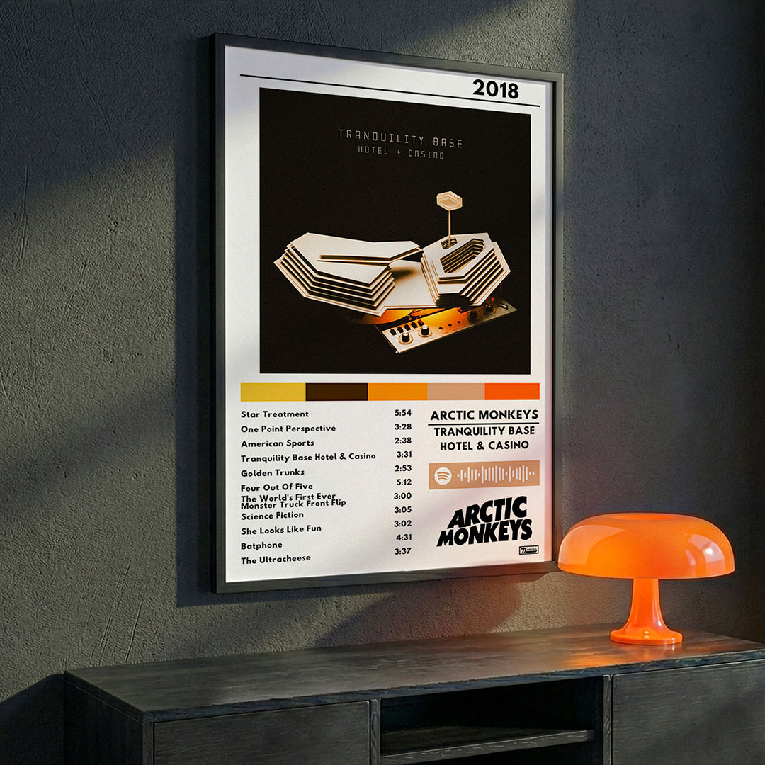 Cuadro Arctic Monkeys - Tranquility Base Hotel & Casino - Catarsis Visual