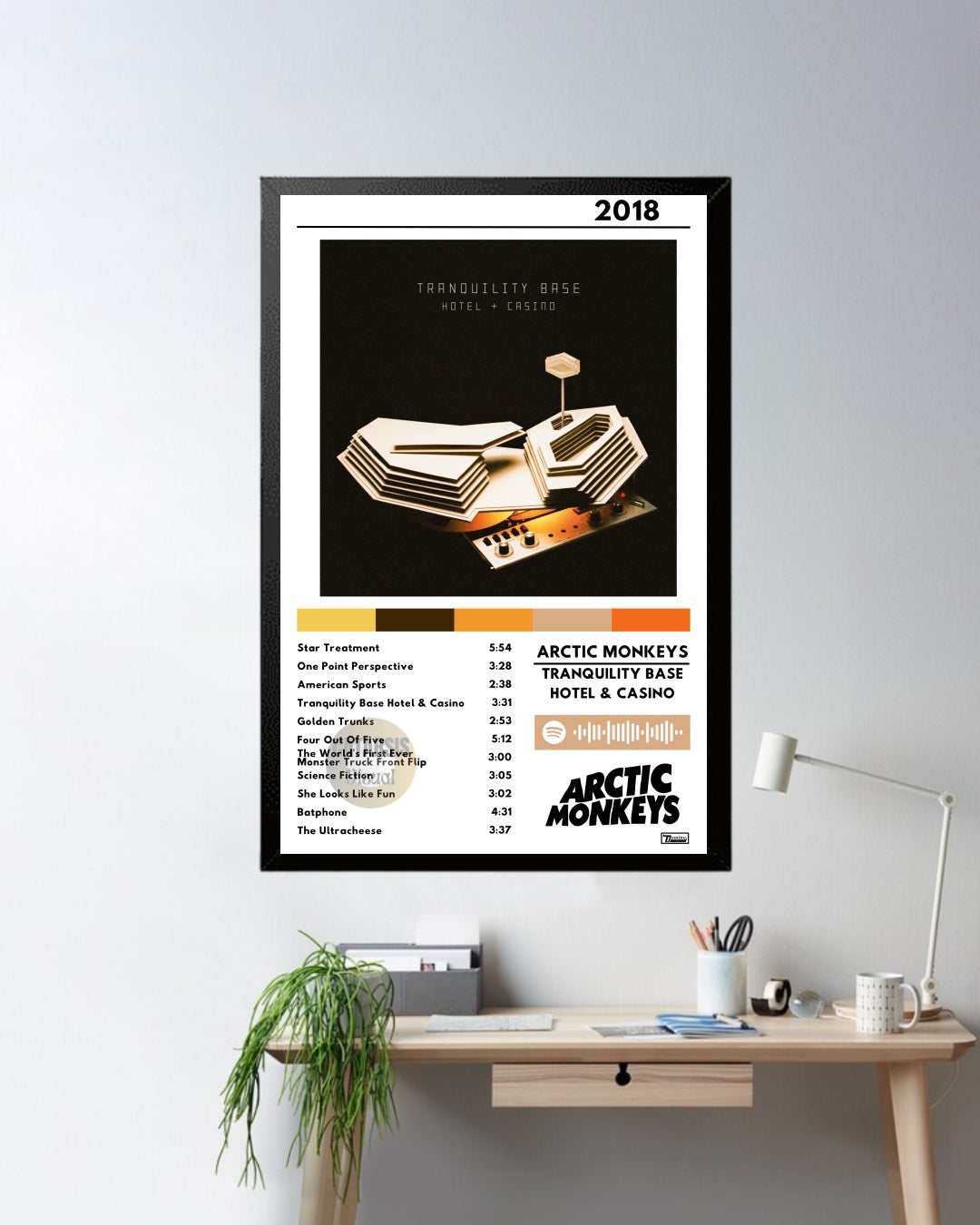 Cuadro Arctic Monkeys - Tranquility Base Hotel & Casino