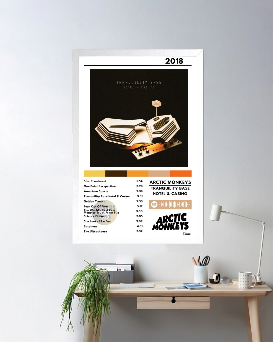 Cuadro Arctic Monkeys - Tranquility Base Hotel & Casino