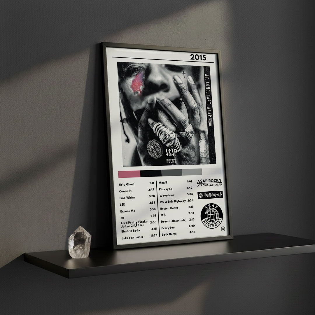 Cuadro A$AP Rocky - At. Long. Last. ASAP - Catarsis Visual