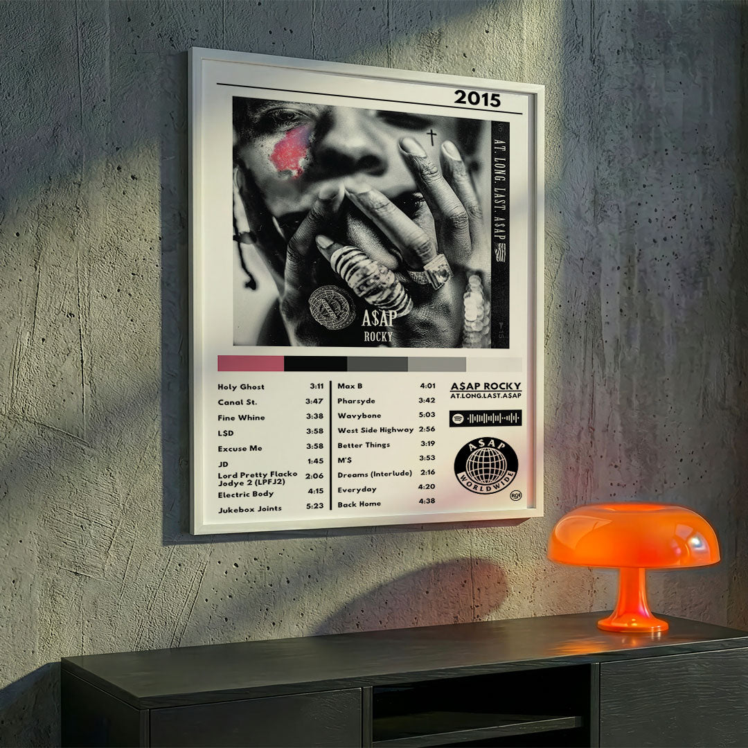 Cuadro A$AP Rocky - At. Long. Last. ASAP - Catarsis Visual