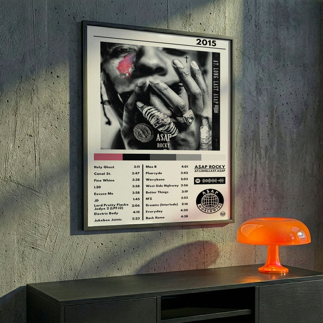 Cuadro A$AP Rocky - At. Long. Last. ASAP - Catarsis Visual