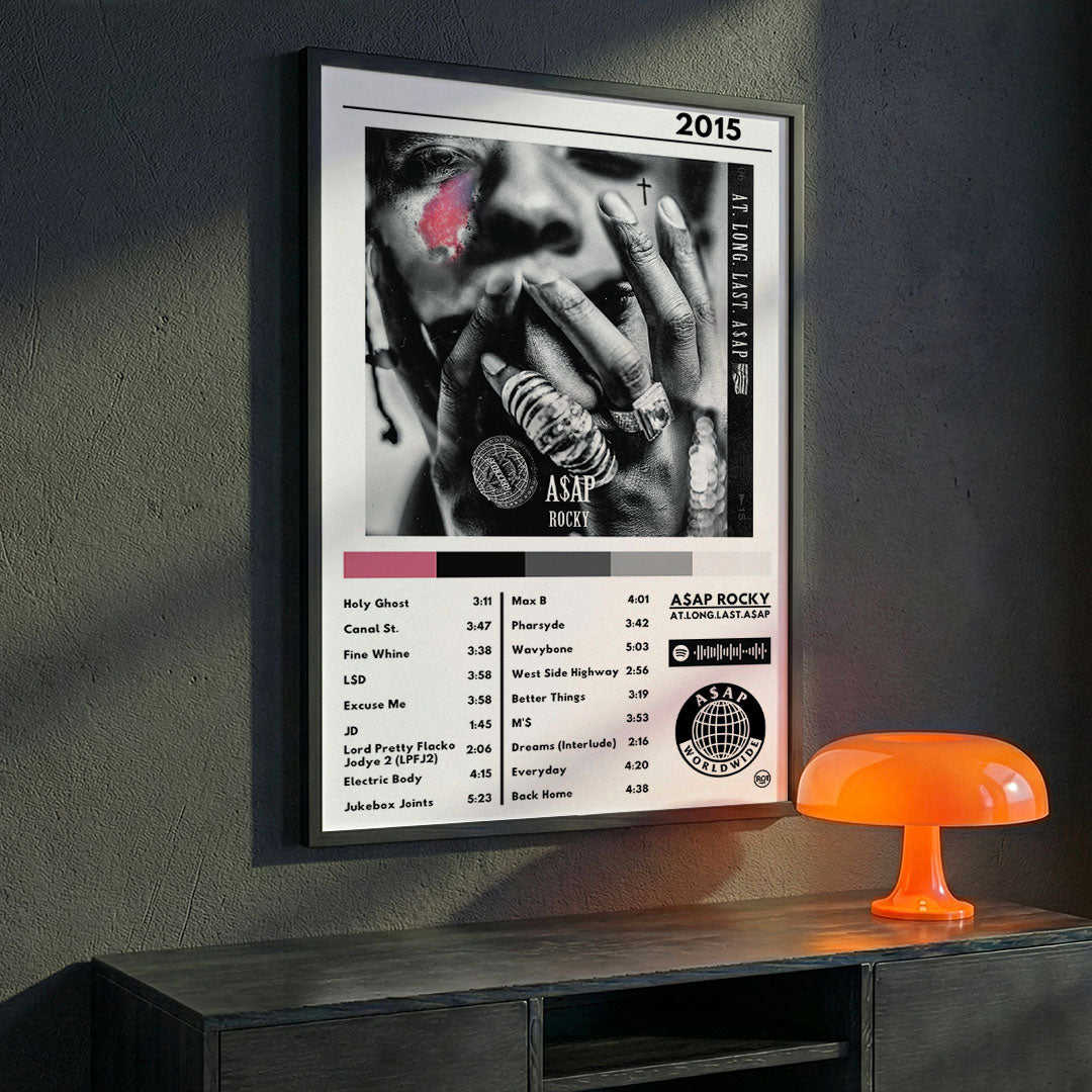Cuadro A$AP Rocky - At. Long. Last. ASAP - Catarsis Visual