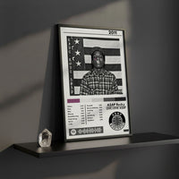 Cuadro A$AP Rocky - Live. Love. A$AP - Catarsis Visual