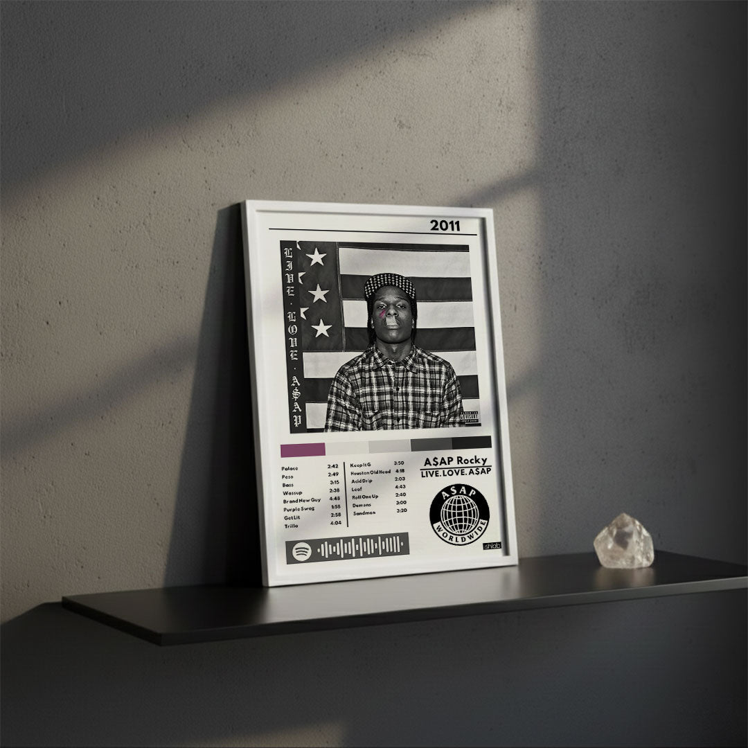 Cuadro A$AP Rocky  - Live. Love. A$AP