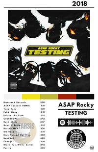 Cuadro A$AP Rocky  - Testing