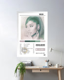 Cuadro Ariana Grande - Positions (Deluxe)
