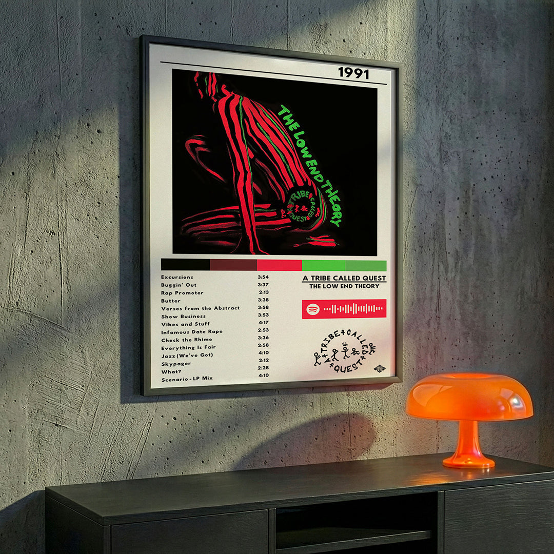 Cuadro A Tribe Called Quest - The Low End Theory - Catarsis Visual