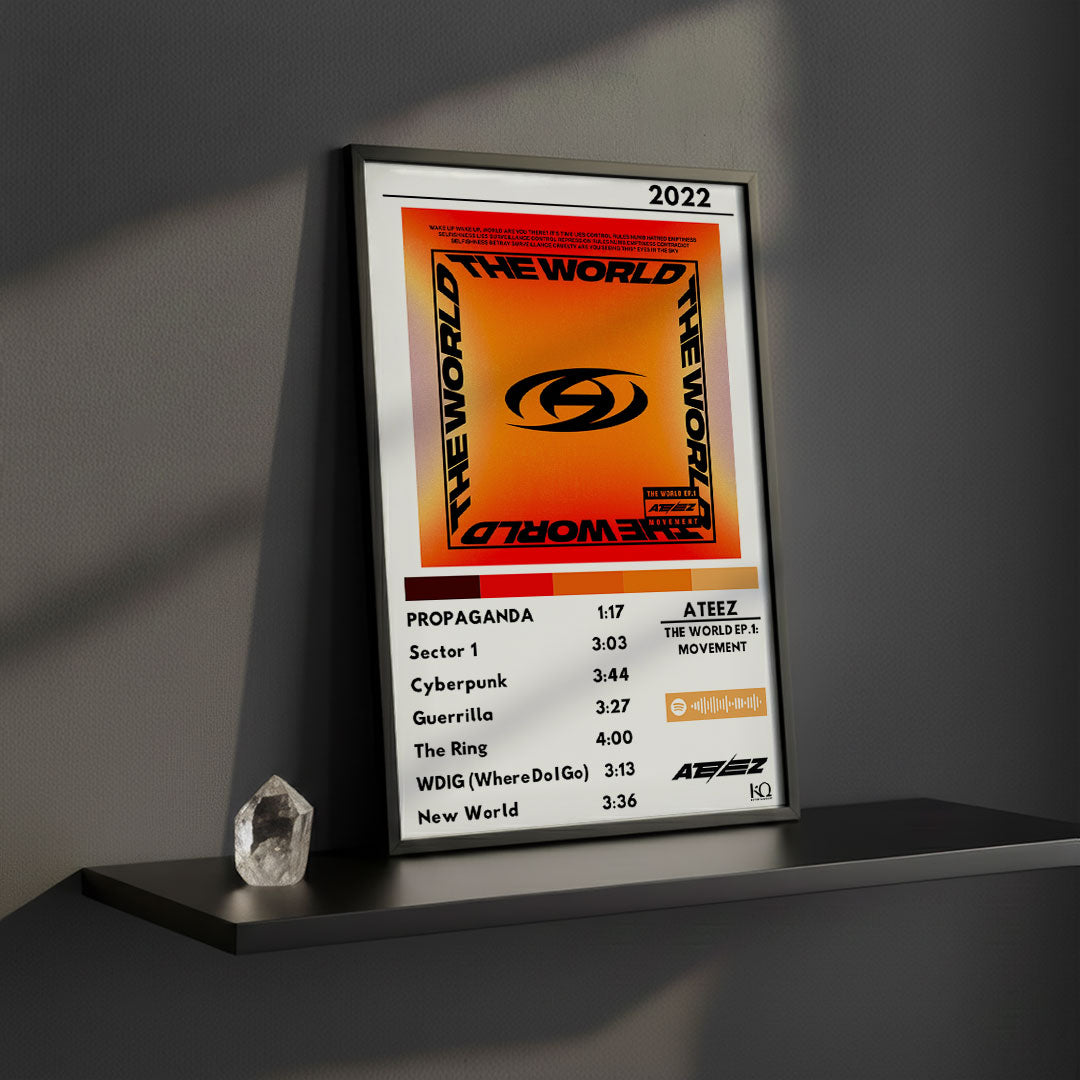 Cuadro ATEEZ - The World EP.1: Movement - Catarsis Visual