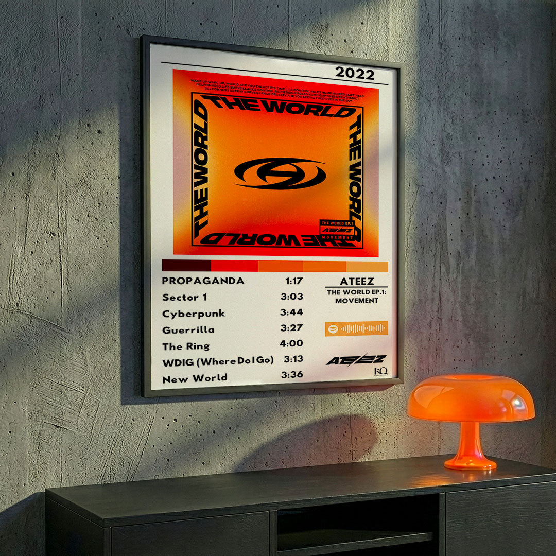 Cuadro ATEEZ - The World EP.1: Movement - Catarsis Visual