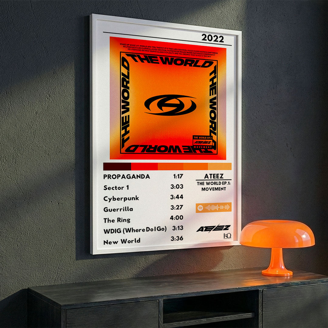 Cuadro ATEEZ - The World EP.1: Movement - Catarsis Visual