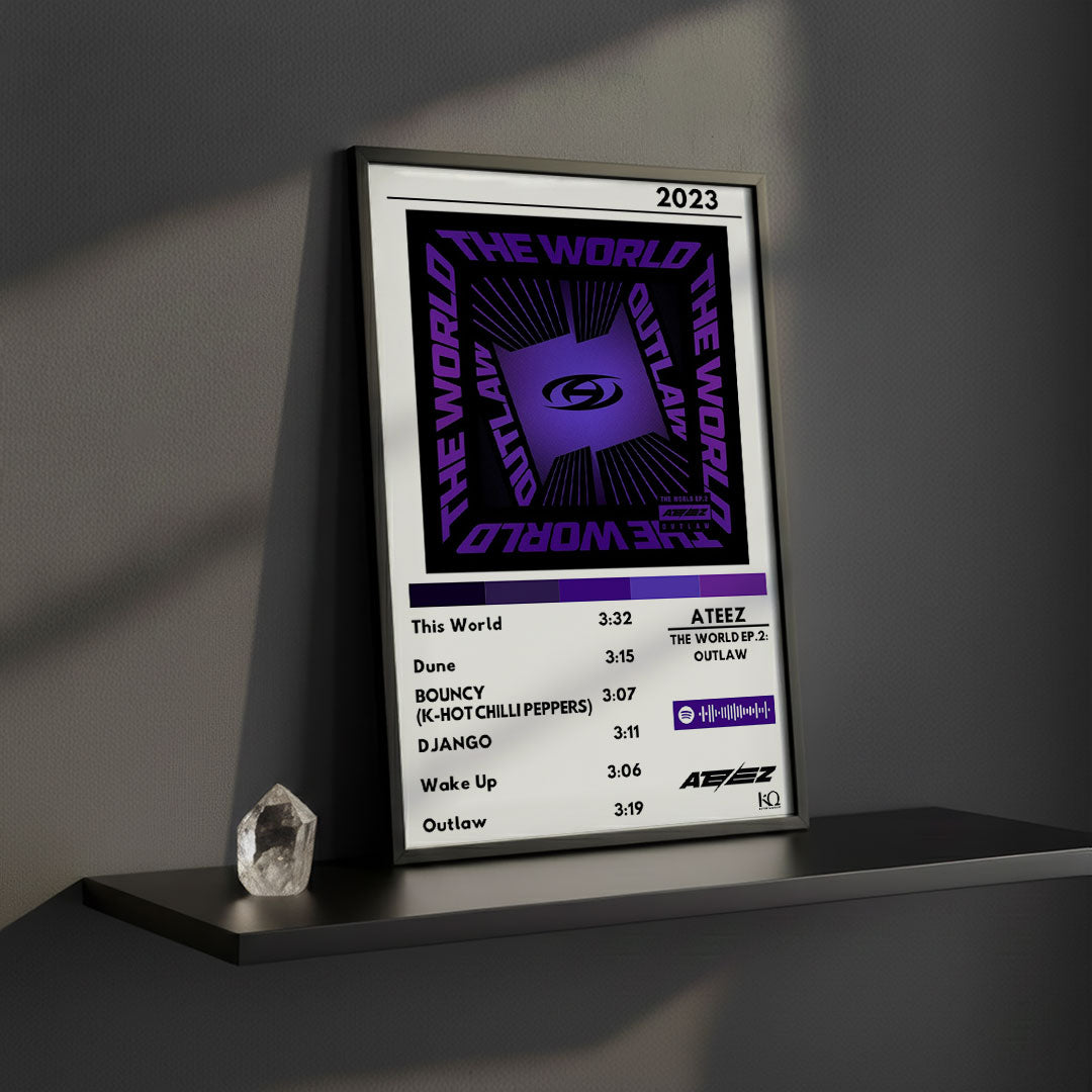Cuadro ATEEZ - The World EP.2: Outlaw - Catarsis Visual