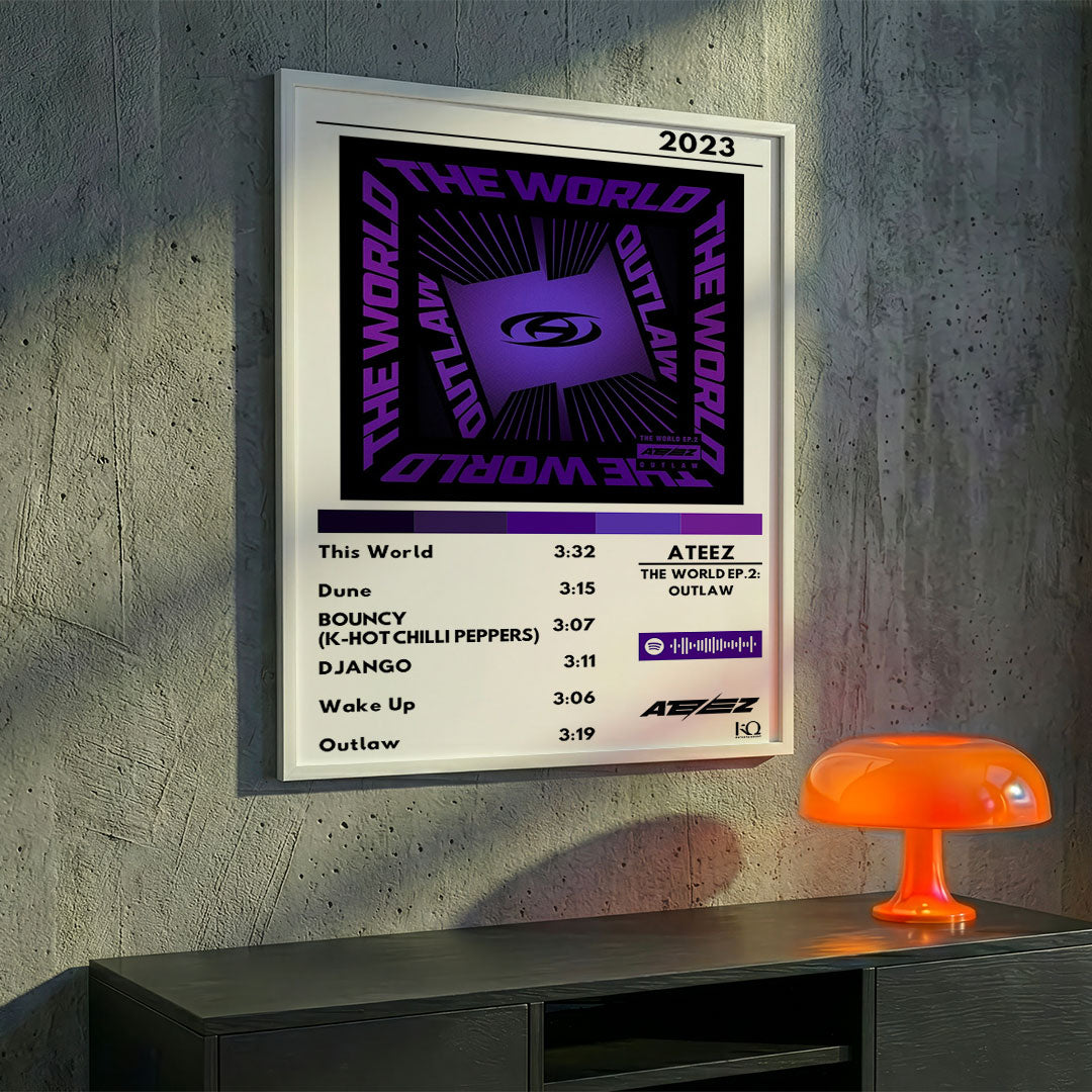Cuadro ATEEZ - The World EP.2: Outlaw - Catarsis Visual