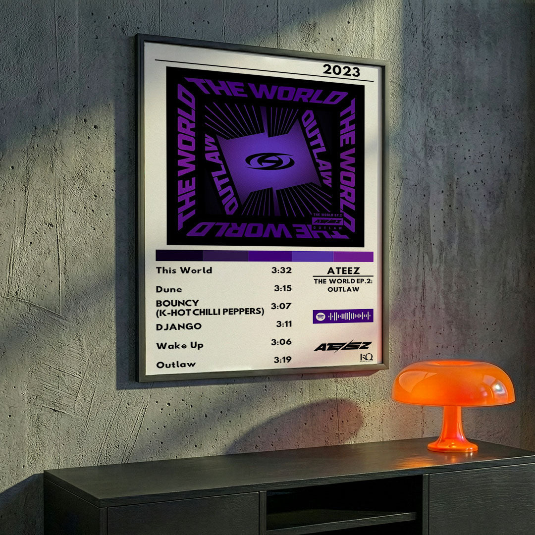Cuadro ATEEZ - The World EP.2: Outlaw - Catarsis Visual
