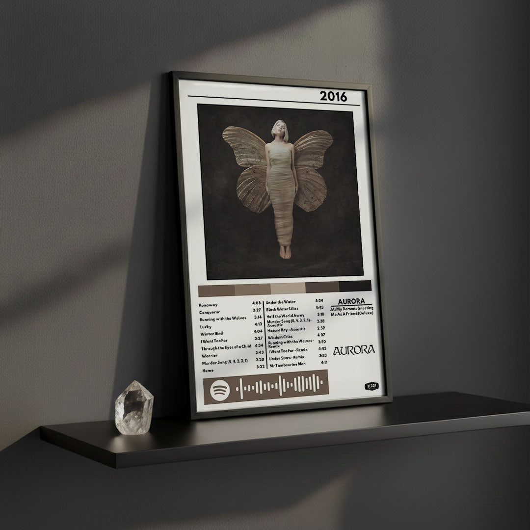 Cuadro AURORA - All My Demons Greeting Me as a Friend - Catarsis Visual