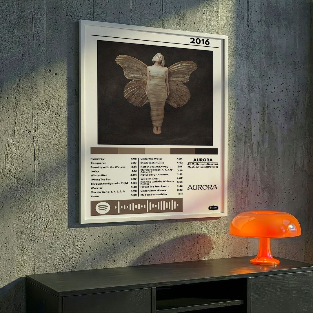 Cuadro AURORA - All My Demons Greeting Me as a Friend - Catarsis Visual