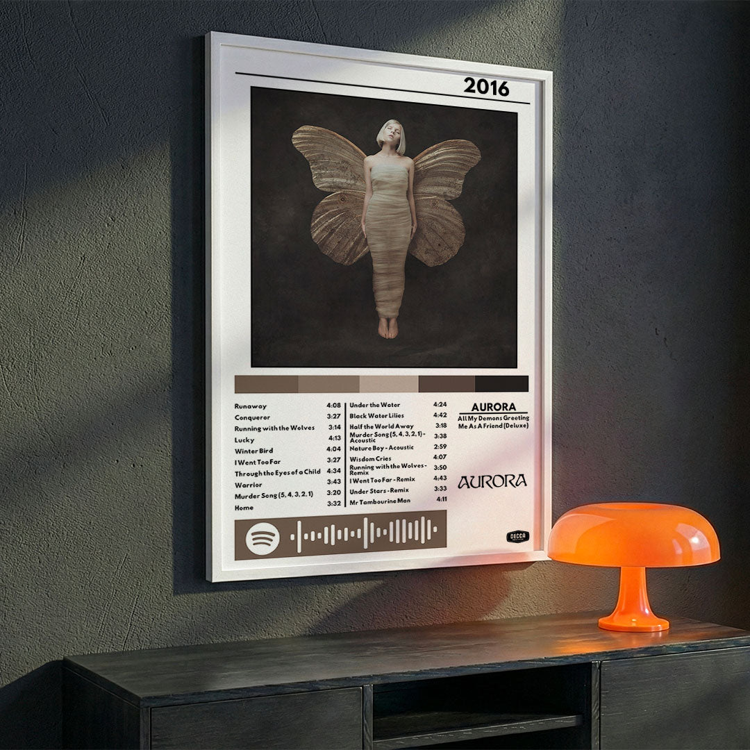 Cuadro AURORA - All My Demons Greeting Me as a Friend - Catarsis Visual