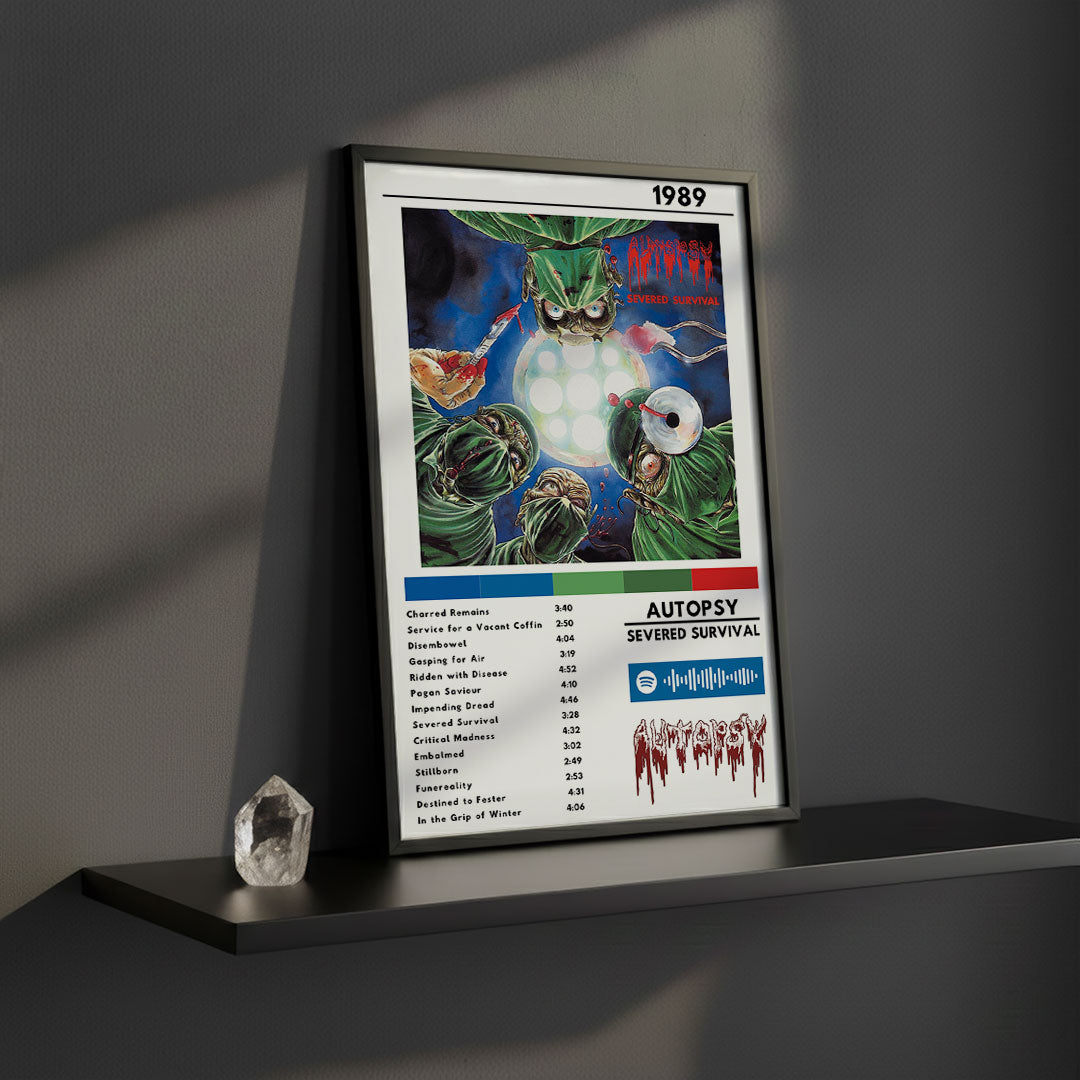 Cuadro Autopsy - Severed Survival - Catarsis Visual