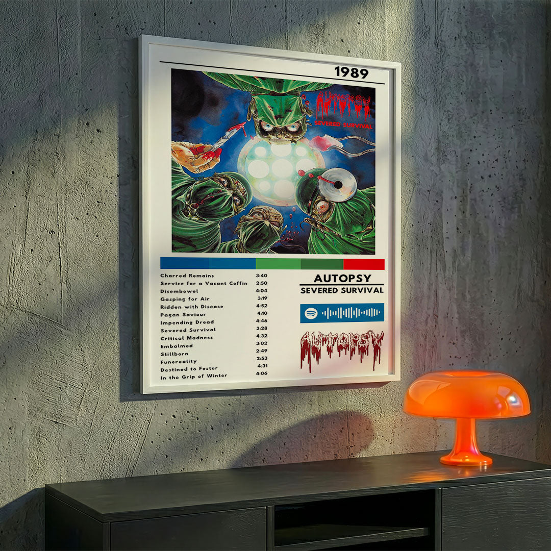 Cuadro Autopsy - Severed Survival - Catarsis Visual