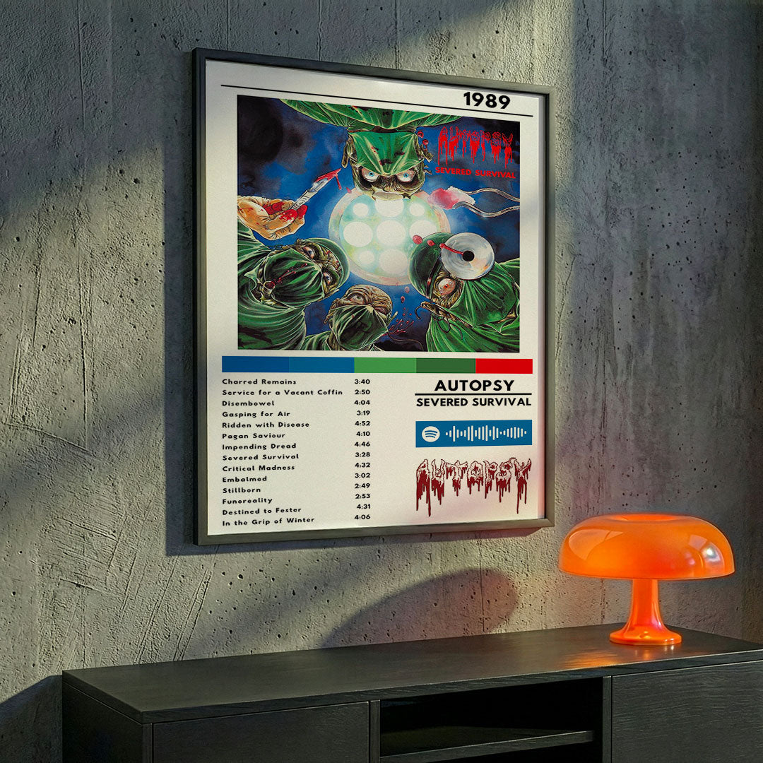 Cuadro Autopsy - Severed Survival - Catarsis Visual