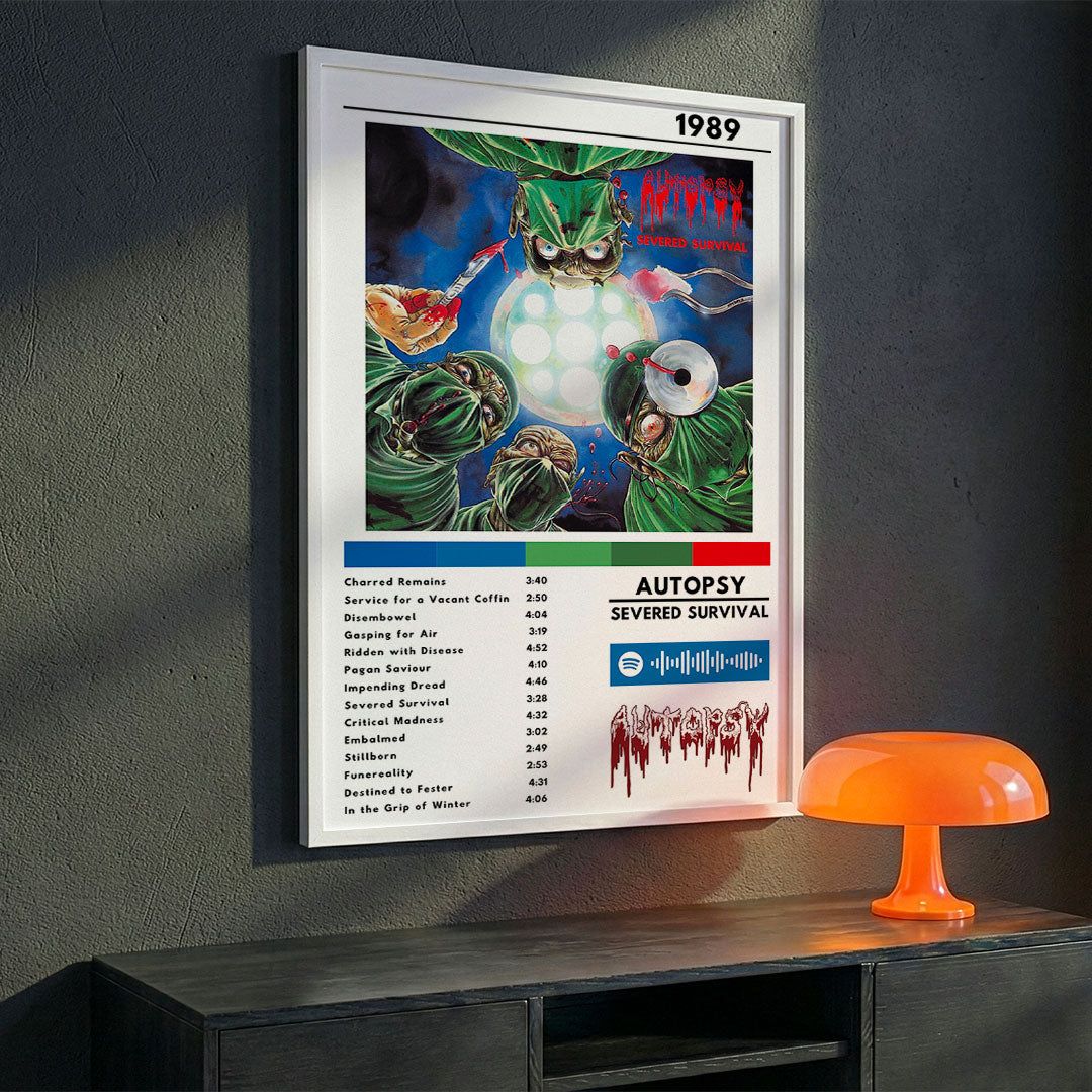 Cuadro Autopsy - Severed Survival - Catarsis Visual