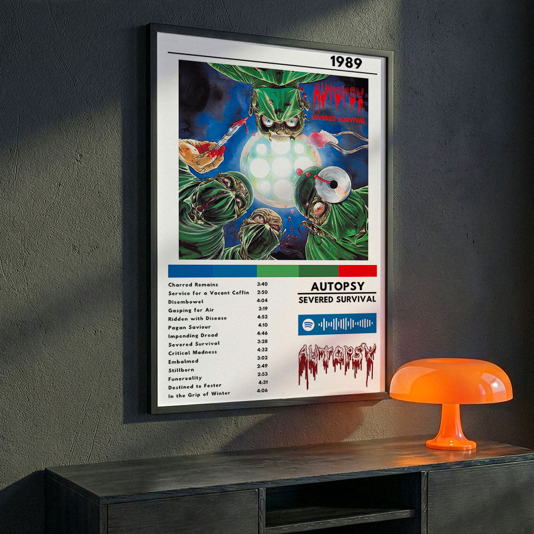 Cuadro Autopsy - Severed Survival - Catarsis Visual