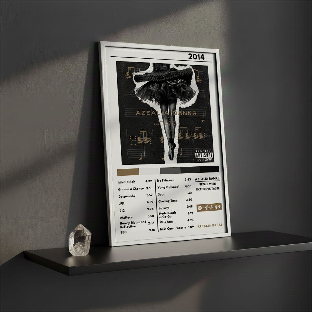 Cuadro Azealia Banks - Broke with Expensive Taste - Catarsis Visual