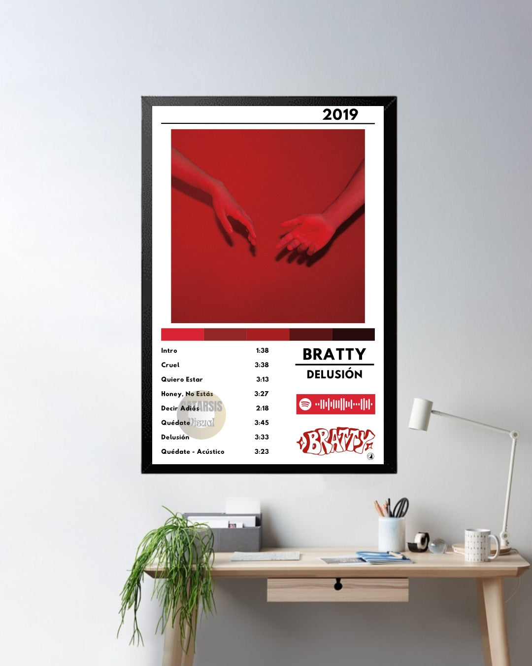 Cuadro Bratty - Delusión