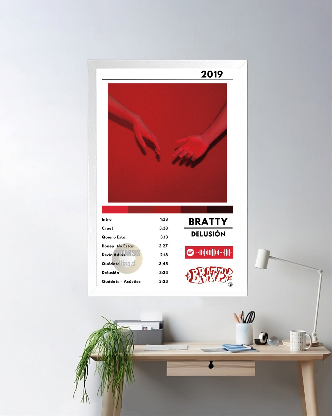 Cuadro Bratty - Delusión
