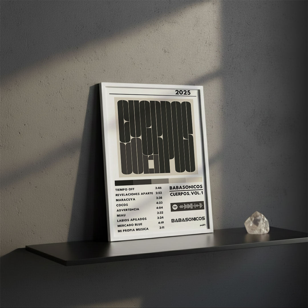Cuadro Babasonicos - Cuerpos, Vol. 1.
