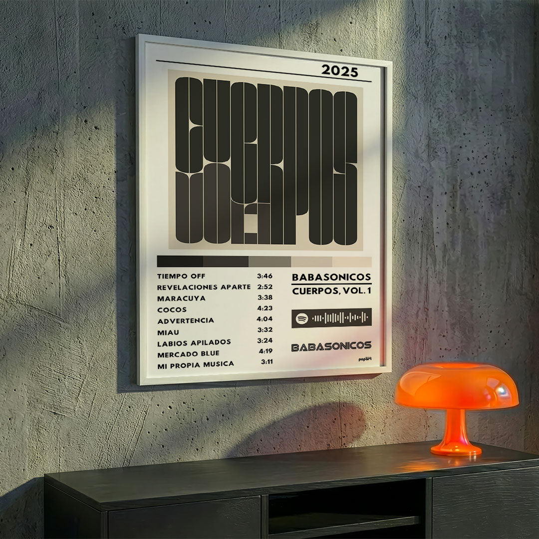 Cuadro Babasonicos - Cuerpos, Vol. 1.