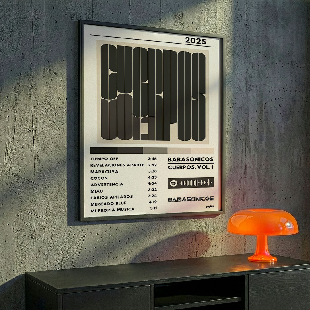 Cuadro Babasonicos - Cuerpos, Vol. 1.