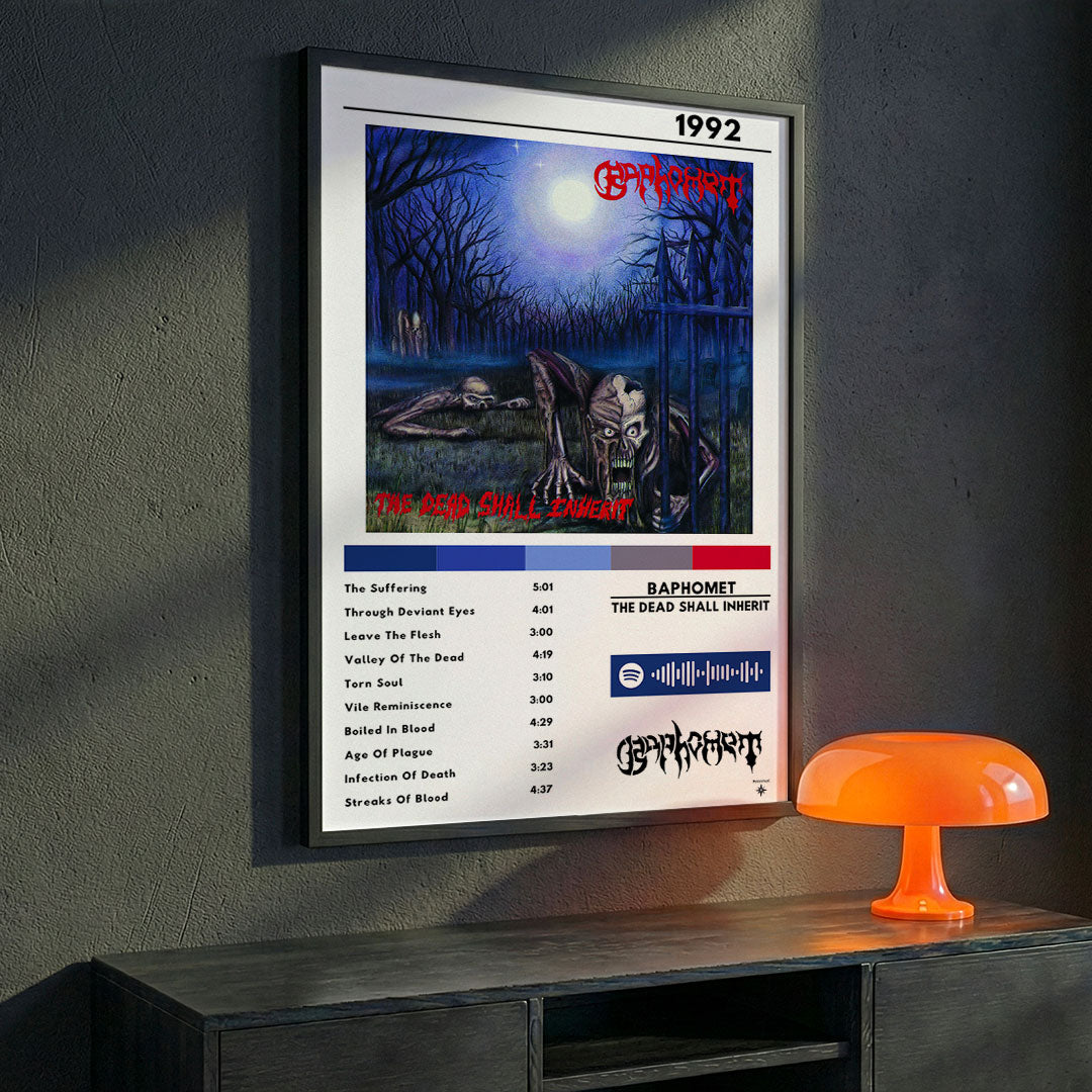 Cuadro Baphomet - The Dead Shall Inherit - Catarsis Visual