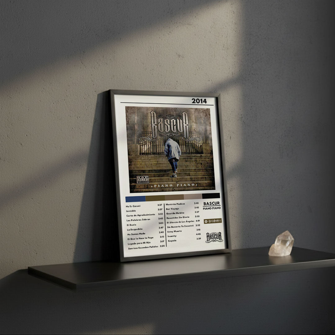 Cuadro Bascur  - Piano Piano