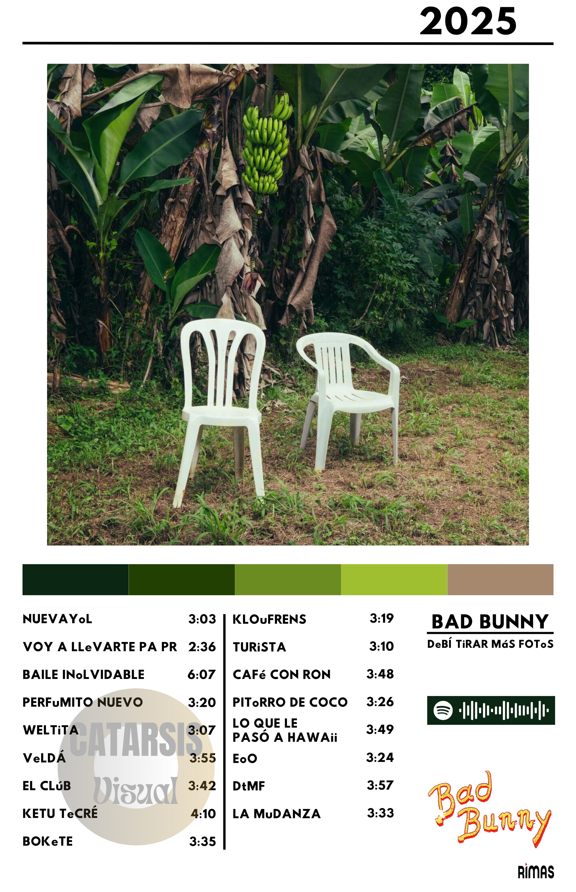 Cuadro Bad Bunny - DeBÍ TiRAR MáS FOToS