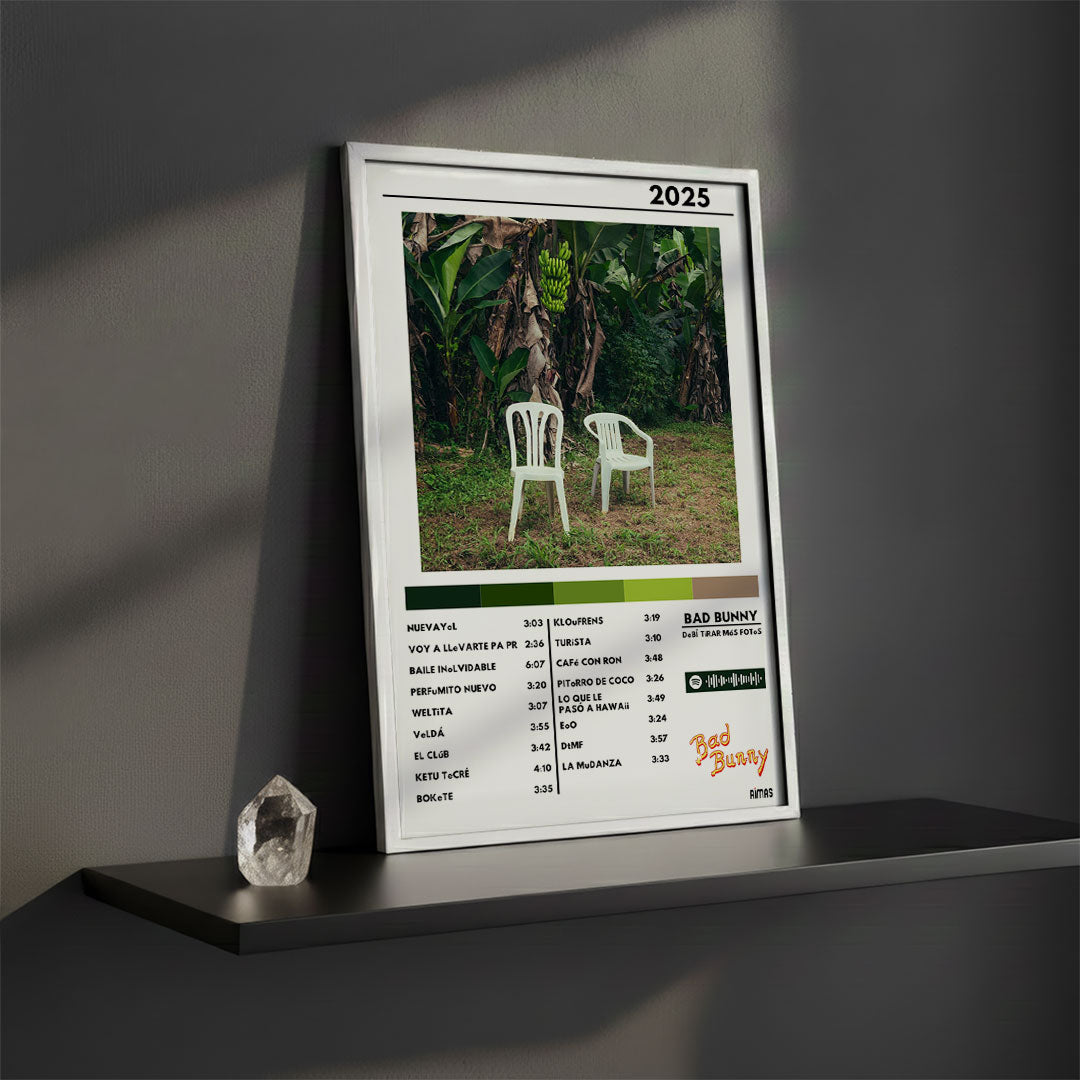 Cuadro Bad Bunny - DeBÍ TiRAR MáS FOToS - Catarsis Visual