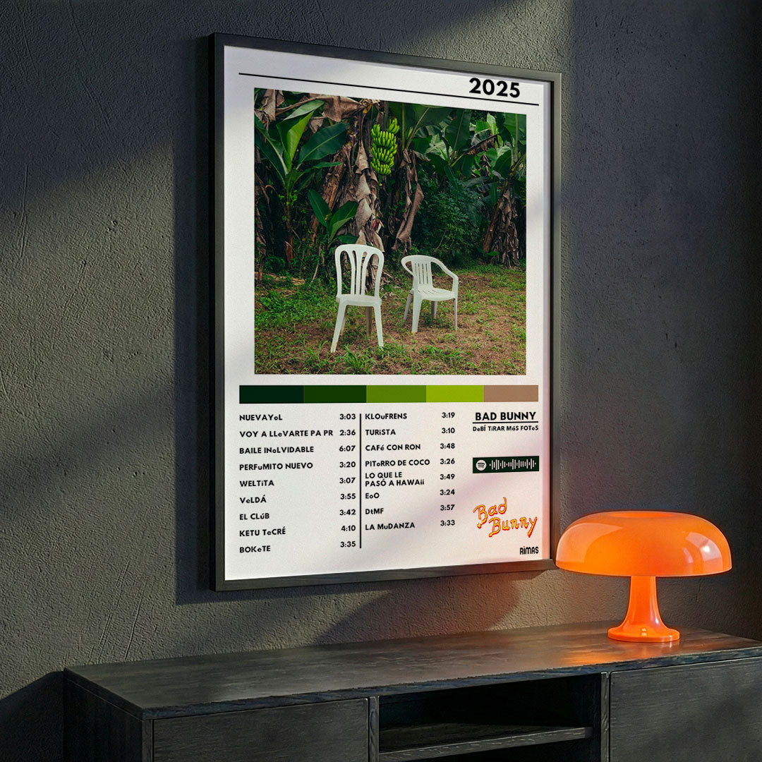 Cuadro Bad Bunny - DeBÍ TiRAR MáS FOToS - Catarsis Visual