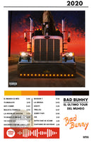 Cuadro Bad Bunny - EL ÚLTIMO TOUR DEL MUNDO