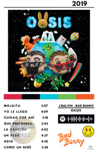 Cuadro Bad Bunny - OASIS