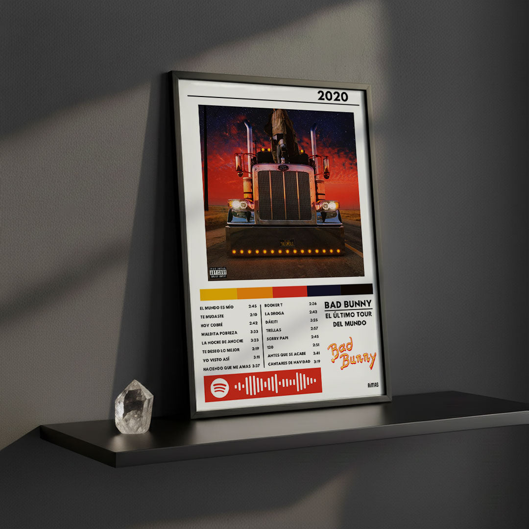 Cuadro Bad Bunny - EL ÚLTIMO TOUR DEL MUNDO - Catarsis Visual