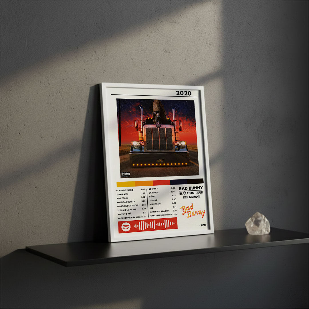 Cuadro Bad Bunny - EL ÚLTIMO TOUR DEL MUNDO
