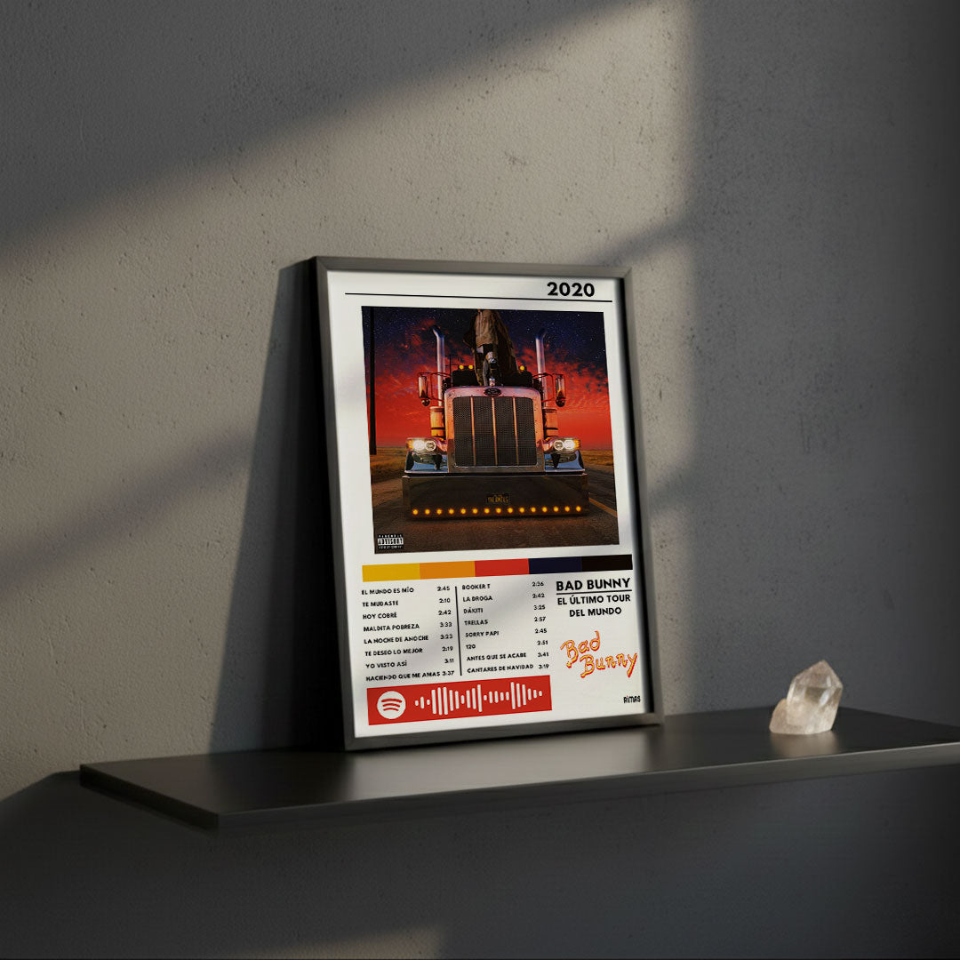 Cuadro Bad Bunny - EL ÚLTIMO TOUR DEL MUNDO