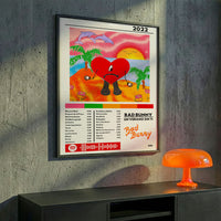 Cuadro Bad Bunny - Un verano sin ti - Catarsis Visual