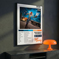 Cuadro Bad Bunny - YHLQMDLG - Catarsis Visual