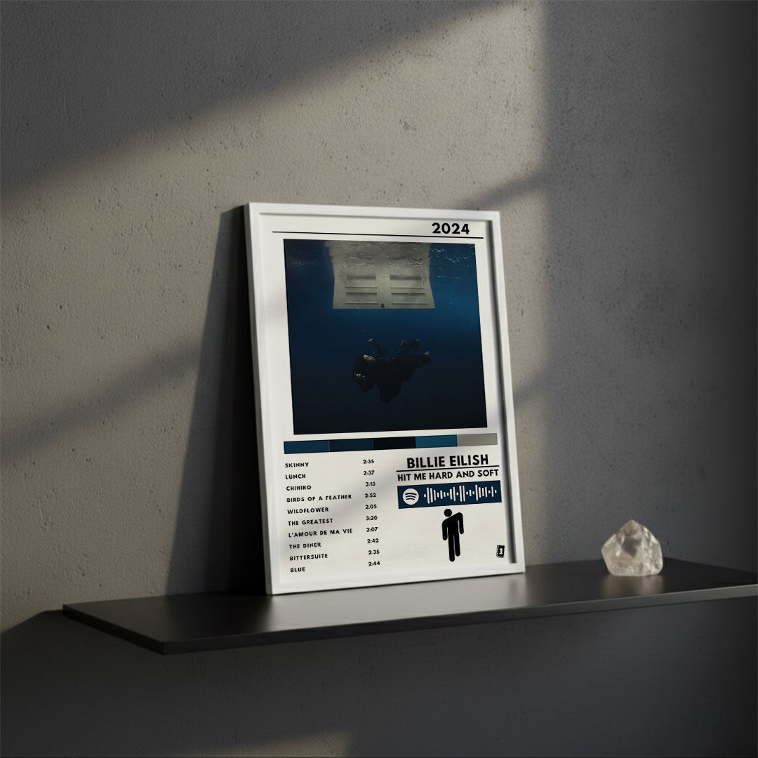 Cuadro Billie Eilish - HIT ME HARD AND SOFT