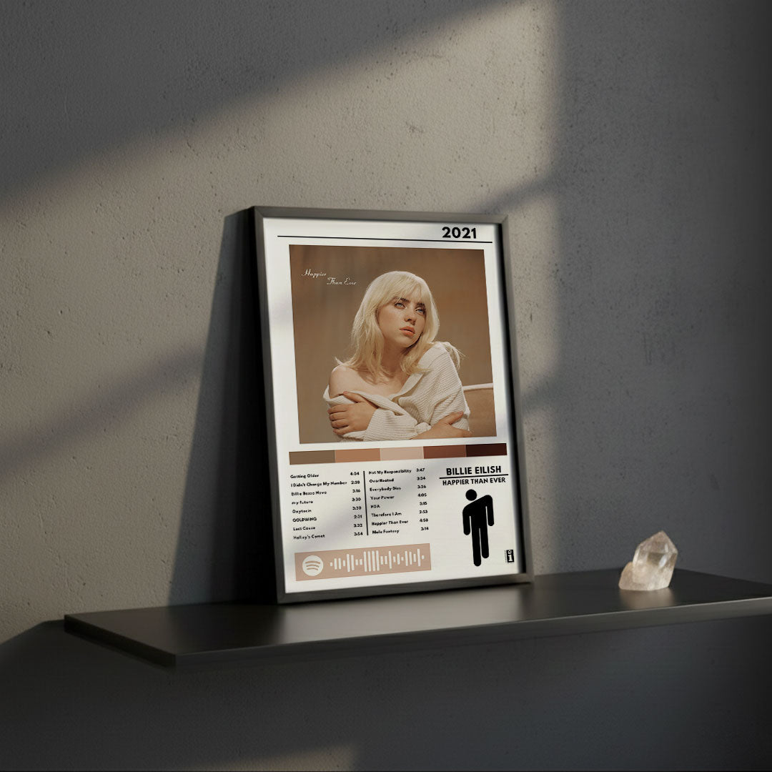 Cuadro Billie Eilish - Happier Than Ever