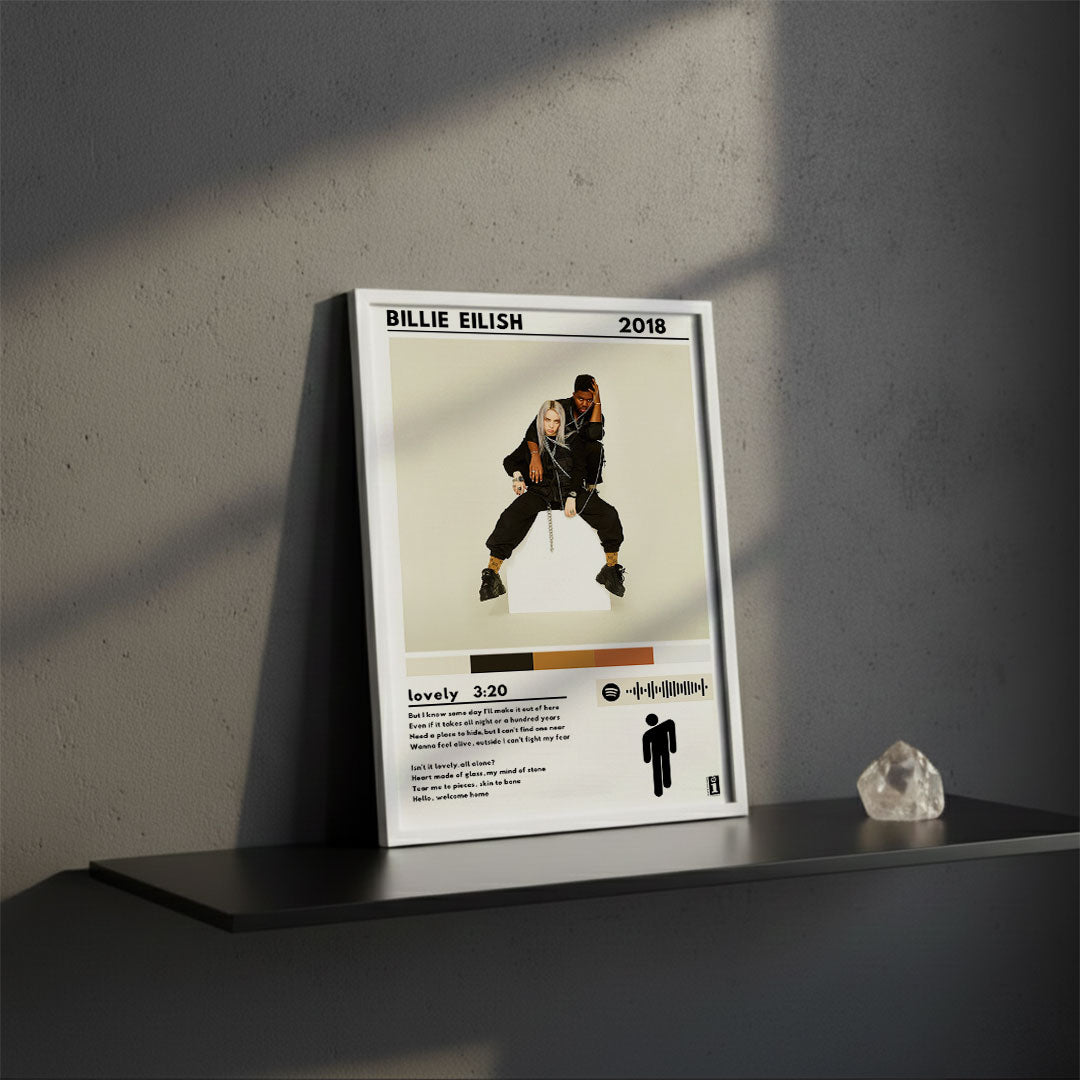 Cuadro Billie Eilish - lovely