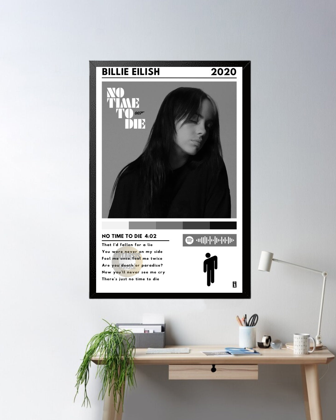 Cuadro Billie Eilish - No Time To Die