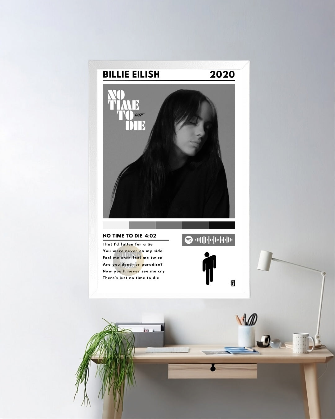 Cuadro Billie Eilish - No Time To Die