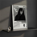 Cuadro Billie Eilish - No Time To Die - Catarsis Visual